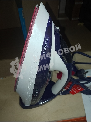 (Б/У) Утюг SCARLETT SC-SI30K45 WHITE / PURPLE [Cм.описание!]