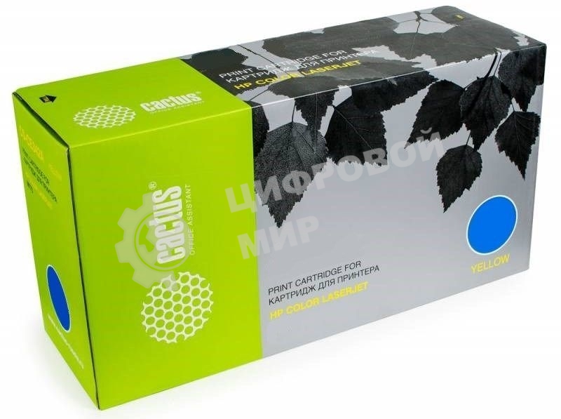 Картридж лазерный Cactus CS-CF302A желтый (32000 стр.) для HP Color LaserJet Enterprise M880
