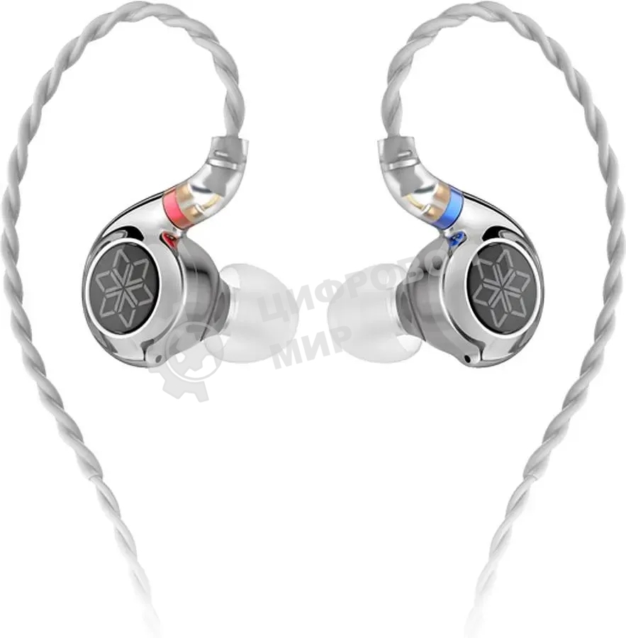 Наушники внутриканальные Fiio FD11 серебристый 1.2м серебристый проводные в ушной раковине