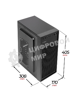 Компьютерный корпус Ginzzu A400 ATX