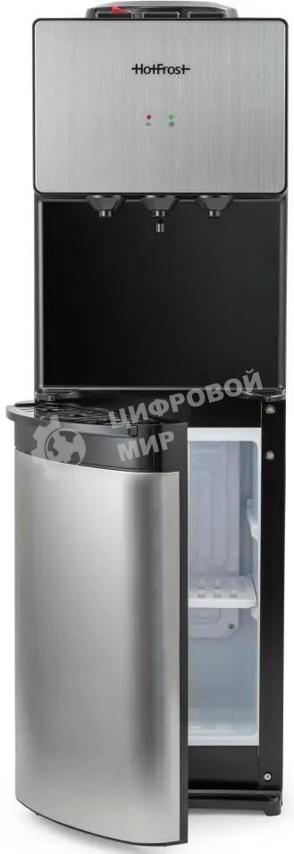 Кулер Hotfrost V400BS напольный компрессорный серебристый/черный