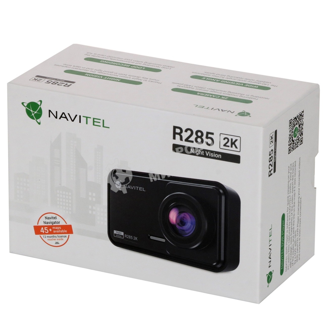 Видеорегистратор Navitel R285 2К черный 1440x2560 1440p 140гр. CV7327