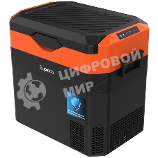 Холодильник автомобильный Бирюса НС-38P7 оранжево-черный
