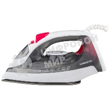 Утюг HomeStar HS-4012 серый/белый, 1800 Вт, 100 г/мин, 190 мл