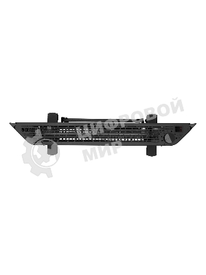 Конвектор электрический Denzel XCE-1500B черный, 1500 Вт, 20 м2, термостат