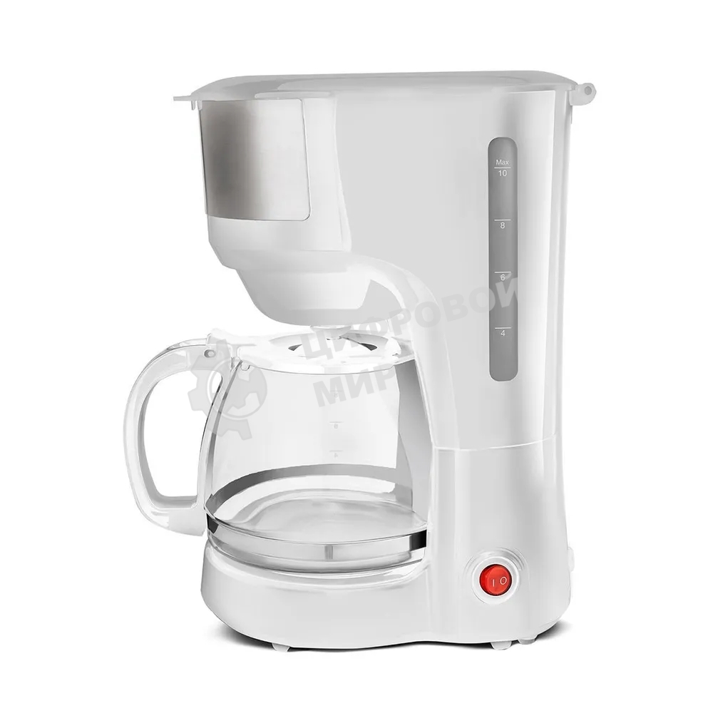 Кофеварка капельная Blackton Bt CM4115 белый, исп. кофе - молотый, 1,25 л, 750 Вт