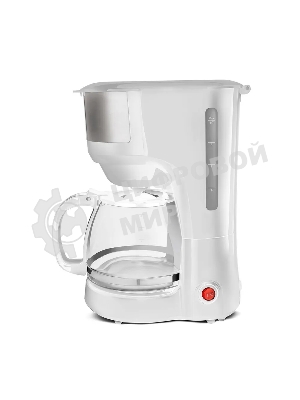 Кофеварка капельная Blackton Bt CM4115 белый, исп. кофе - молотый, 1,25 л, 750 Вт