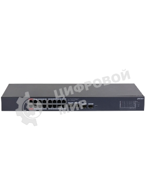 Коммутатор Dahua DH-CS4220-16GT-190 16x100 Мбит/с 2x1 Гбит/с 2xКомбо(1000BASE-T/SFP) управляемый