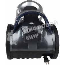 Пылесос Hyundai HYV-C2575 серебристый/темно-синий, 380/2000 Вт, уборка сухая, пылесборник контейнер 3.5 л