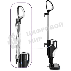 Швабра паровая Kitfort КТ-1066 1500Вт черный/белый