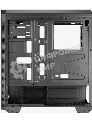 Компьютерный корпус MidiTower Aerocool/Formula GENESIS-G-BK-v2 (ATX, USB3x2, USB2x2, ARGB fan x1, без БП) (4711099473892)