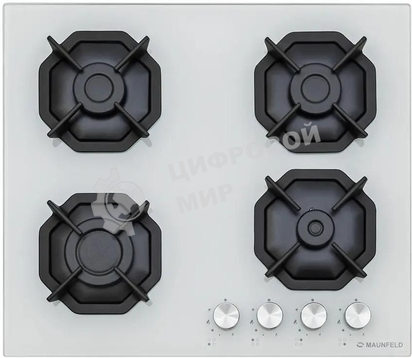 Газовая варочная панель Maunfeld EGHG.64.2CW/G белый