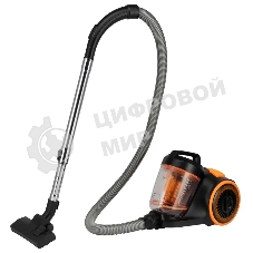 Пылесос Starwind SCV2285 черный/оранжевый, 350/2200 Вт, уборка сухая, пылесборник контейнер 3,5 л