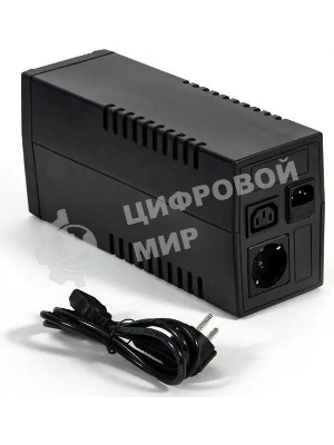 Источник бесперебойного питания Бастион RAPAN-UPS 800 / 800 ВА / 480 Вт / 1 x CEE 7 (евророзетка), 1 x IEC 320 C13