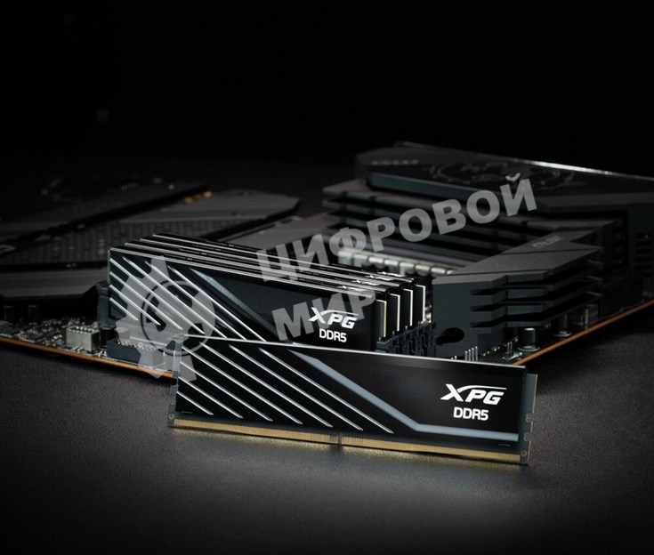 Оперативная память XPG Lancer Blade, DDR5, 32GB (2x16GB), 6400MHz, CL32, DIMM, с радиаторами, черный