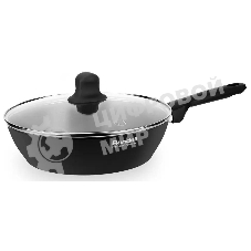 Сковорода Rondell Frank RDA-1372, 24 см, с крышкой, черный