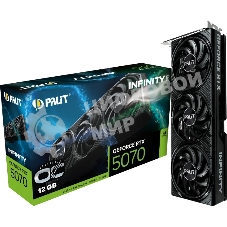 Видеокарта Palit RTX 5070 INFINITY 3 OC 12Gb GDDR7 192bit 3-DP HDMI