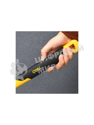 Кувалда Deli DL447003 1,36кг, рукоятка из высокопрочного стекловолокна