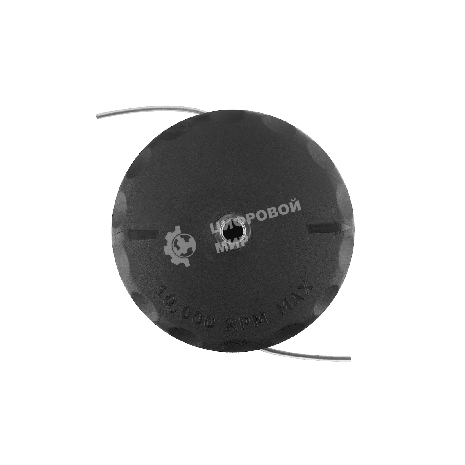 Катушка триммера Denzel полуавтомат. легкая заправка, гайка М10х1,25L; гайка М10х1L; гайка М8х1,25L