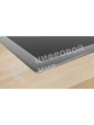 Электрическая варочная панель Bosch PKM645BB2E, стеклокерамическая поверхность, независимая, рамка-сталь, черный 4.8x58.3x51.3