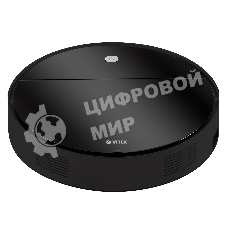 Робот-пылесос  Vitek VT-1809 Midnight черный, 2000 мАч Li-Ion, уборка влажная/сухая, пылесборник контейнер 0.35 л