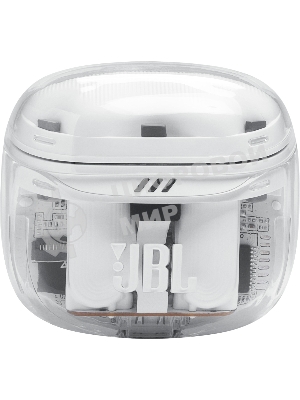 Наушники TWS JBL Tune Flex 2 призрачно-белый, вкладыши/внутриканальные (трансформер), Bluetooth, адаптивное шумоподавление