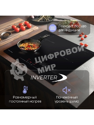 Индукционная варочная панель Zigmund & Shtain CI 61.6 B черный