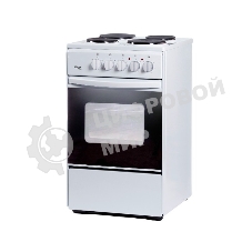 Плита электрическая Лада Nova AE 14027 W белый, конфорок 4 электрических, духовка 50 л, 50 см x 85 см x 60 см