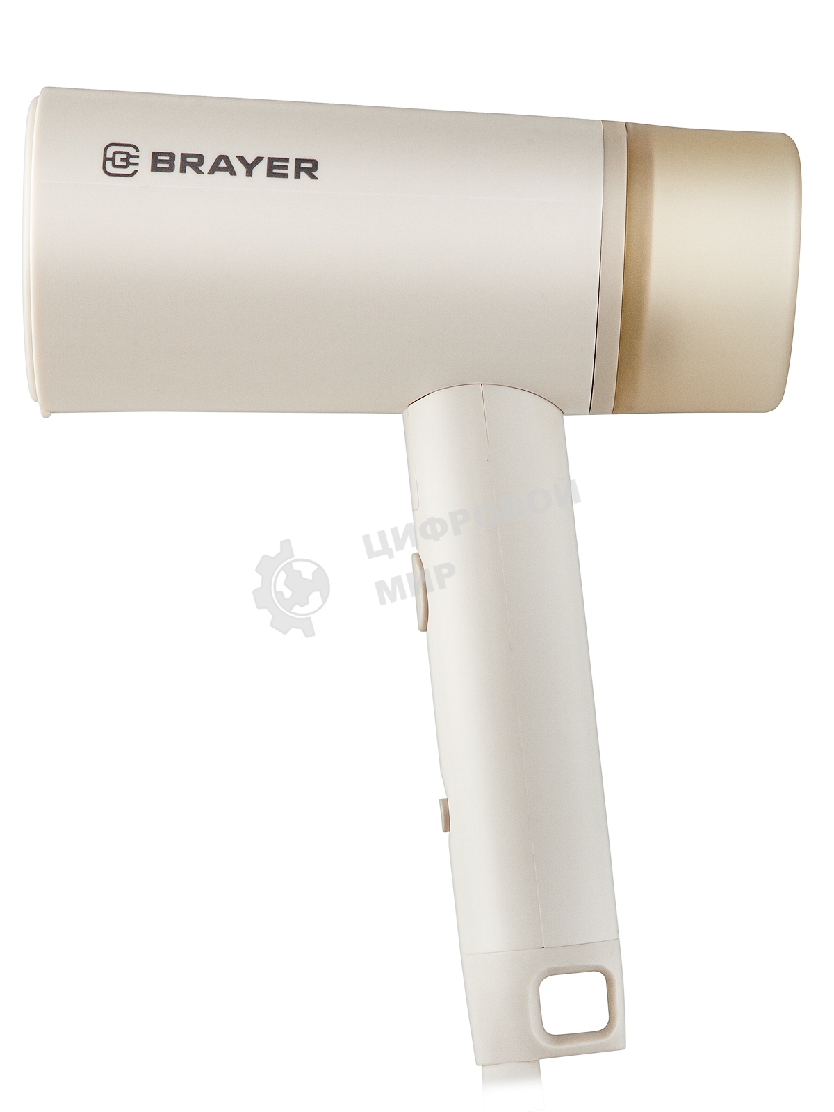 Отпариватель Brayer BR4130 бежевый, 1200 Вт, 18 г/мин, 100 мл