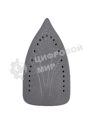 Утюг Аксинья КС-3004 черный с красным, 2200 Вт, 25 г/мин, 120 г/мин, 160 мл