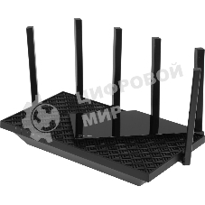 Роутер TP-Link Archer AX73 AX5400 Dual Band Wireless Gigabit Router, 1.5 GHz Tri-Core CPU, 1 GE WAN + 4 GE LAN ports, 1× USB 3.0 Port, support 1024-QAM, OFDMA, MU-MIMO, Airtime Fairness, Beamforming, 160MHz Channel Width, come with HomeShieldTM, support R