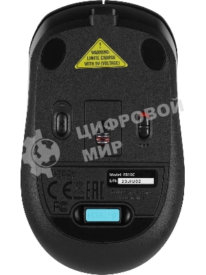 Мышь беспроводная A4Tech Fstyler FB10C черный, 2000 dpi, радиоканал, Bluetooth, USB, кнопки - 4