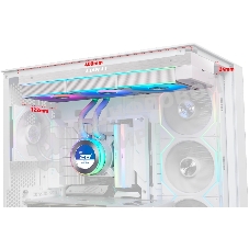 Система жидкостного охлаждения Lian-Li HydroShift II LCD-C 360CL ARGB Soc-AM5/AM4/1700/1851 белый 4-pin 31dB Al+Cu LCD Ret (G89.GHS2LCD36RW.R0)