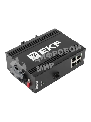 Коммутатор EKF TSX-ML2-1GX/SFP-4GTP, 4×1 Гбит/с PoE + 1×1 Гбит/с SFP, управляемый