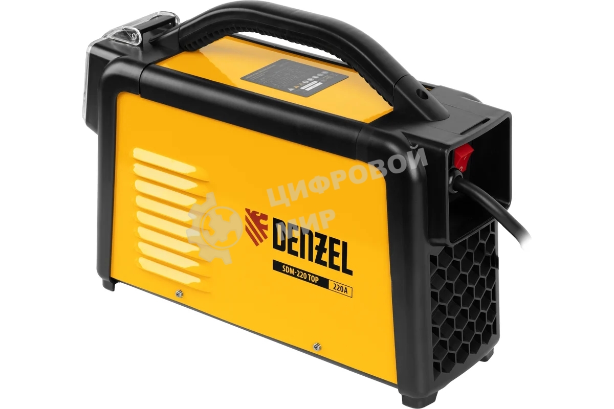 Аппарат инвертор. дуговой сварки Denzel SDM-220 Top, 220 А, ПВ 60% кейс