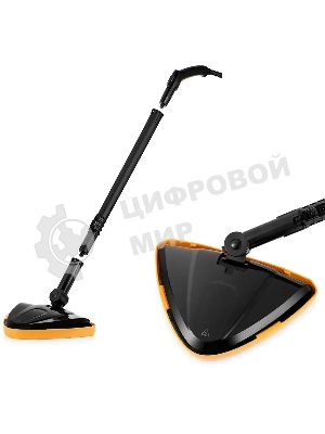 Пароочиститель ручной Kitfort КТ-9158-1 1300Вт желтый/черный