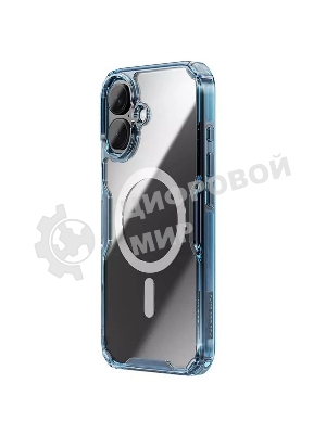Чехол Nature TPU Pro Magnetic Case, синий, (AP iP16)