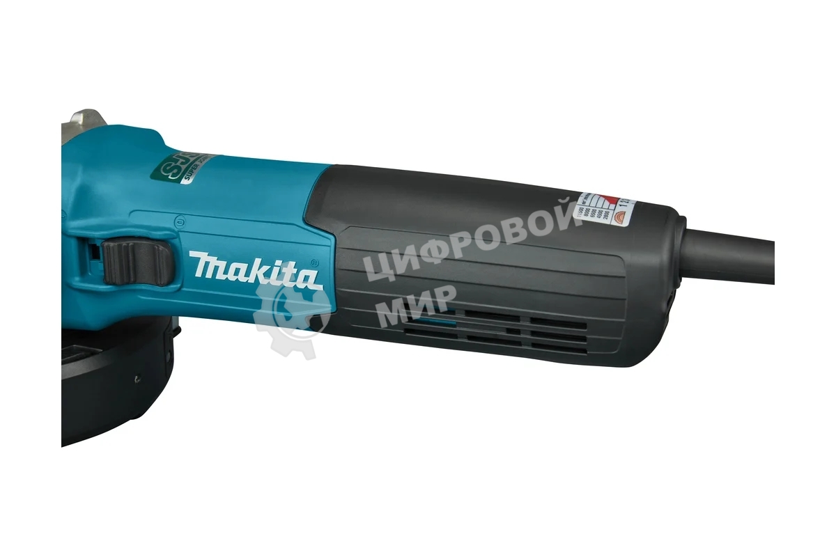 Угловая шлифовальная машина Makita GA5090X01 1900Вт 11500об/мин рез.шпин.:M14 d=125мм