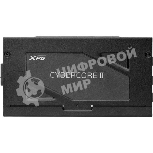 Блок питания ADATA XPG CYBERCORE II 1300W RTL (CYBERCOREII1300P-BKCEU), 1300Вт, 80 PLUS Platinum, 120мм, модульный, черный