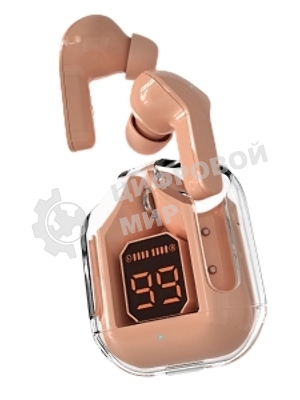 Беспроводные наушники MORE CHOICE (4620202552655) BW07 розовый