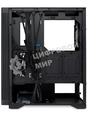 Компьютерный корпус HSPD M520, Mesh Mid Tower, черный, slide TG, 0.45 SPCC, 4x120мм ARGb ATX, mATX, mITX 160/330/184мм 2x2.5