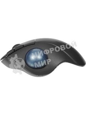 Трекбол Logitech M575S черный оптическая 2000dpi беспров. BT/Radio USB2.0 (910-007035)