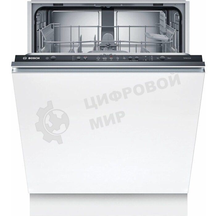 Встраиваемая посудомоечная машина Bosch SMV25AX06E, черный, 59.8 см, 12 компл., 48 дБ, класс A