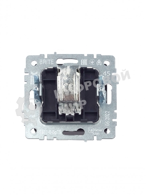 Розетка телевизионная оконечная IEK BRITE РТВ11-0-БрТБ темная бронза