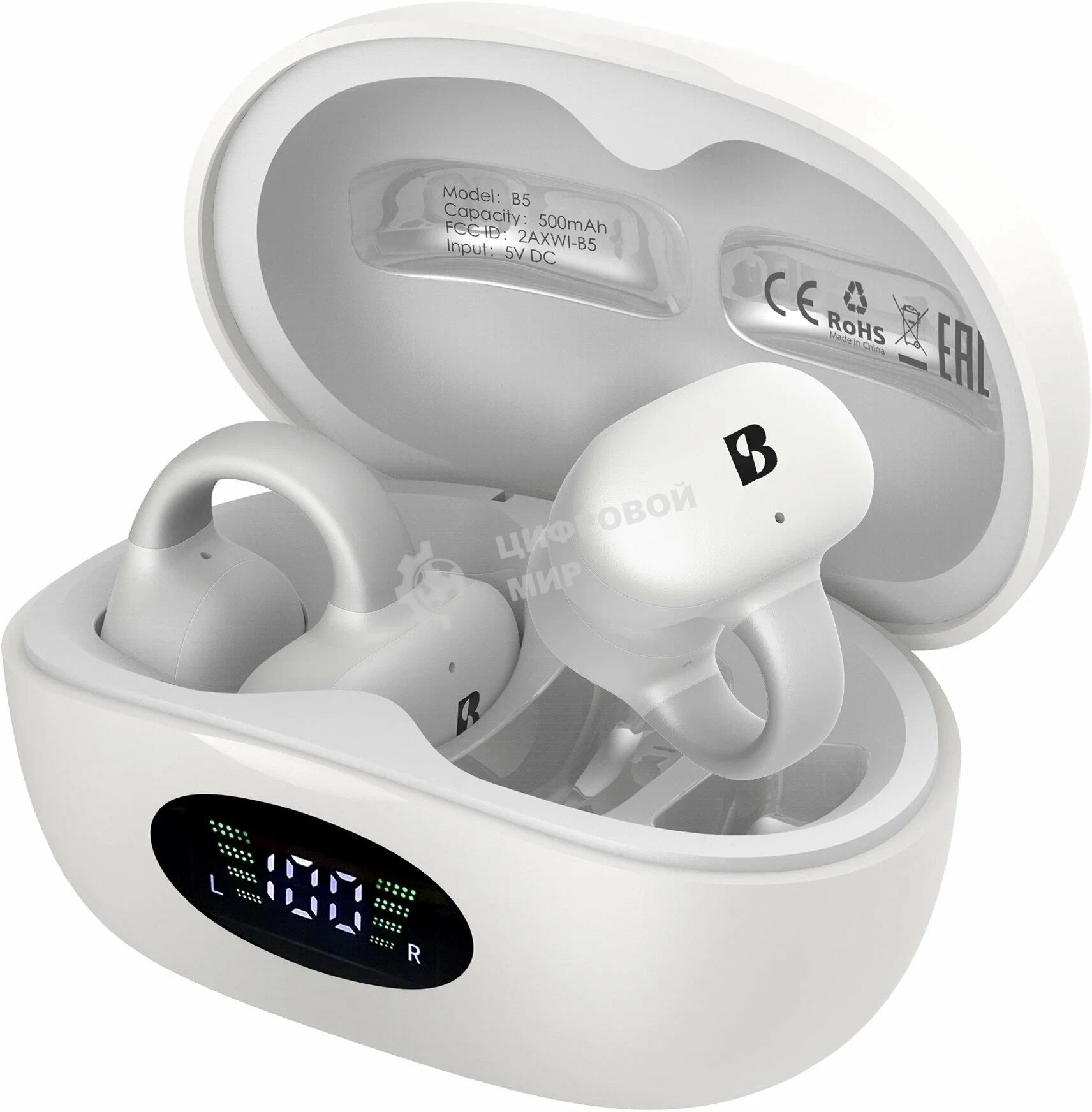 Наушники TWS A4Tech Biosong B5 белый, вкладыши, Bluetooth