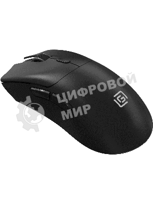 Мышь беспроводная Оклик 980GMW черный оптическая 26000dpi беспров. BT/Radio USB для ноутбука 6but