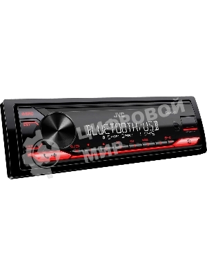 Автомагнитола JVC KD-X182BT, 1 DIN, Bluetooth, USB Type-A, AUX, съёмная панель