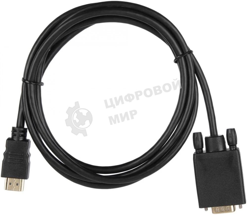 Кабель ACD-DHVM1-30B ACD-DHVM1-30B HDMI 1.4, Golden Plated,19m/15m, HDMI-VGA черный, 3м, (742330)