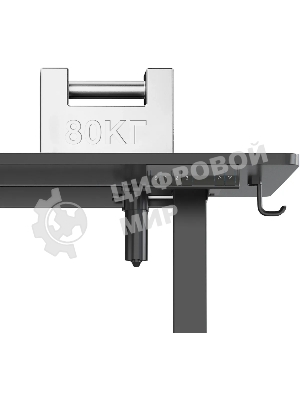Стол компьютерный Cactus угловой подъемный столешница МДФ черный каркас черный 1600х1400х720х1180 мм (CS-EDXL-BBK)
