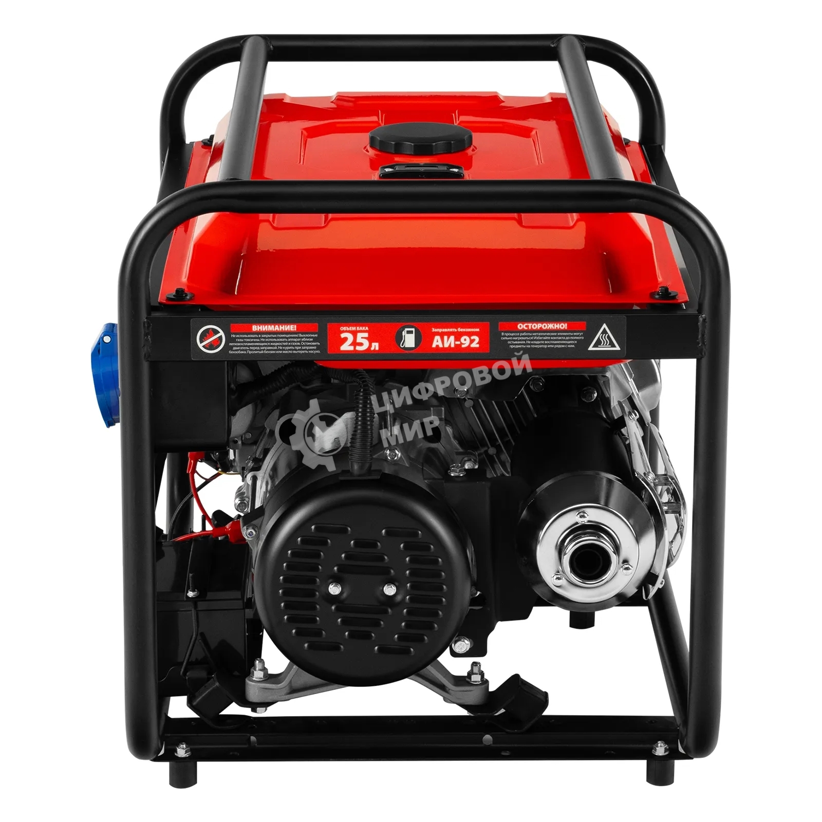 Генератор бензиновый MTX RS-7000E, 6 кВт, 230В, электростартер